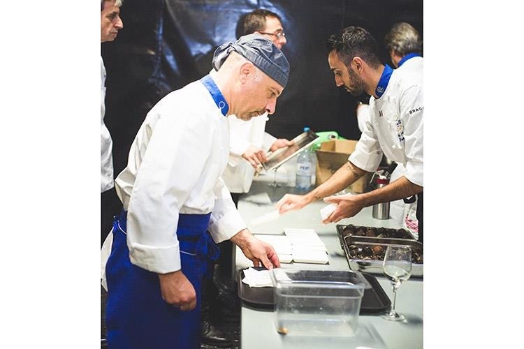 Davide Bologna (Privitera, trent'anni di eventi 
Festa ad Expo con Euro-Toques in cucina)