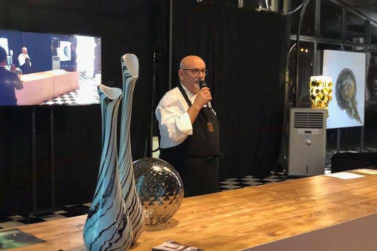 Claudio Sadler (Quarta Tavola d'autore di Euro-Toques Protagonista il raviolo di Claudio Sadler