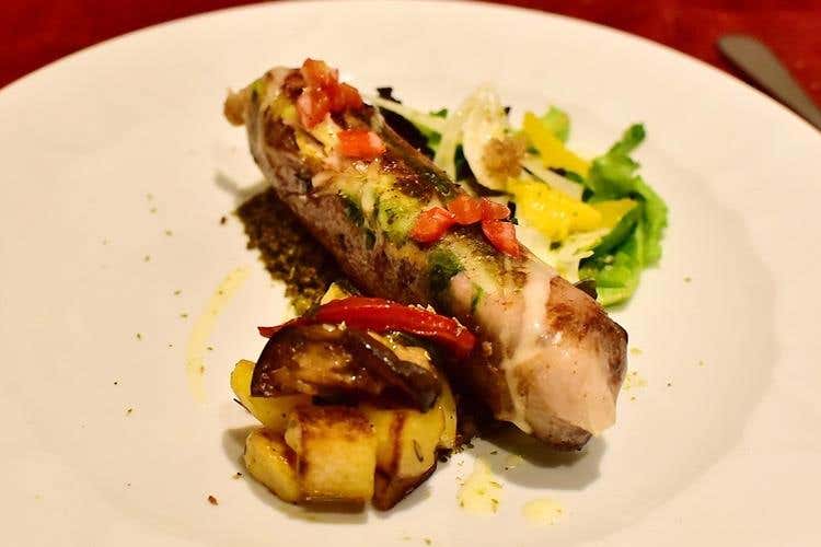 Mangia e bevi di ventresca di tonno