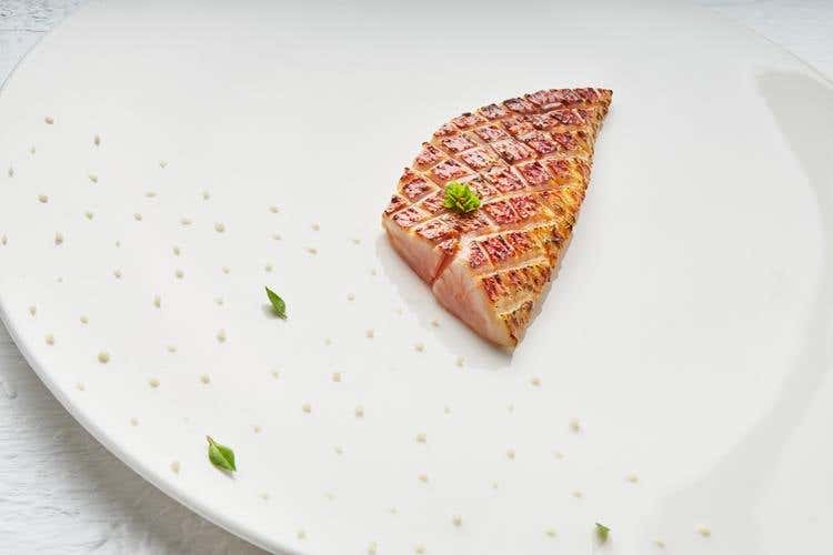 Triglia Miyagikyo (Ristorante Orobianco di Enrico Croatti 
Emozione, gusto e cucina tradizionale)