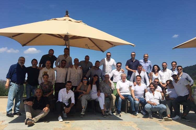 (Ristoratori milanesi ospiti in Oltrepò 
per i vini Prime Alture e la carne di Oberto
 )