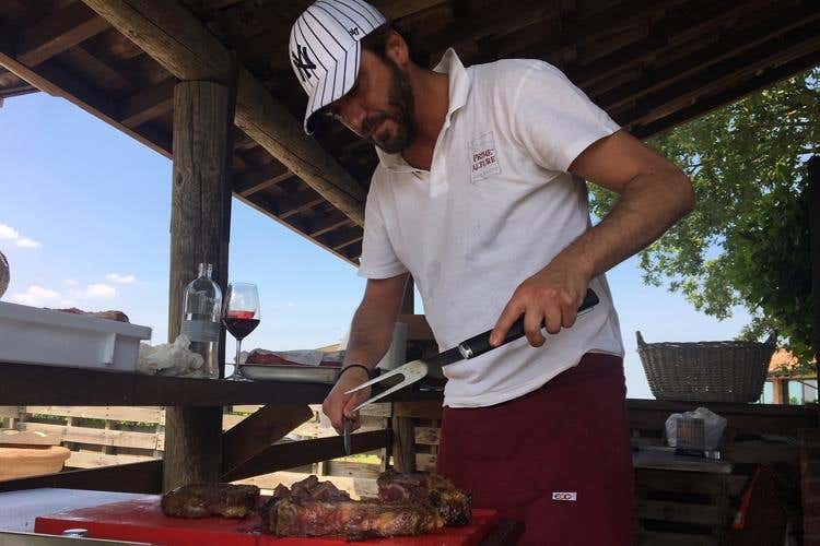 (Ristoratori milanesi ospiti in Oltrepò 
per i vini Prime Alture e la carne di Oberto
 )