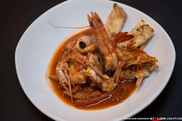 Brodetto Amaranto's - Roberto Stagnetta e i suoi piatti romani 
Il cuoco dei vip in visita nelle Marche