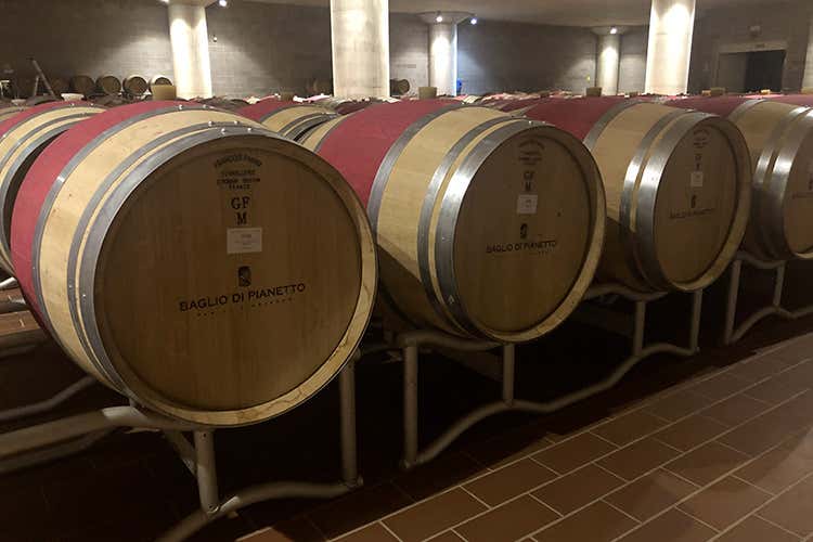 (Rosso e Bianco Baglio di Pianetto 
Eleganza francese in terra siciliana)