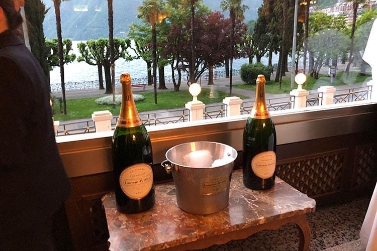 Champagne Laurent-Perrier La Cuvée  (S.Pellegrino Sapori Ticino, 12ª edizione 
La Svizzera ospita le cucine del mondo)