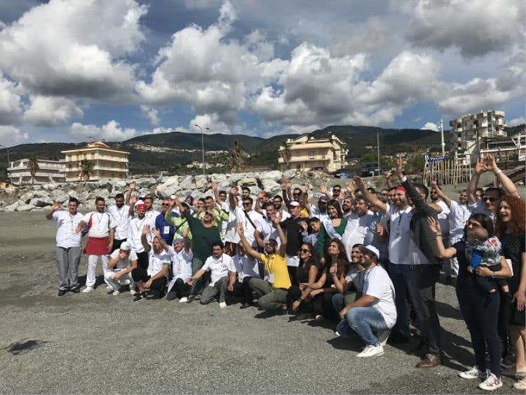 (Salvatore Di Piazza pizzaiolo dell'anno 
Trionfa al 5° Campionato italiano)