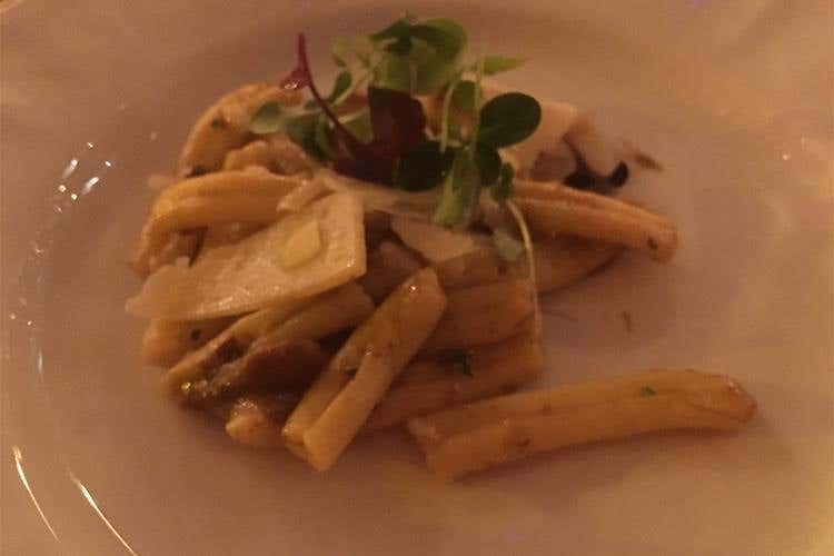 Uno dei piatti preparati per l'occasione da Beatrice Segoni del Konnubio