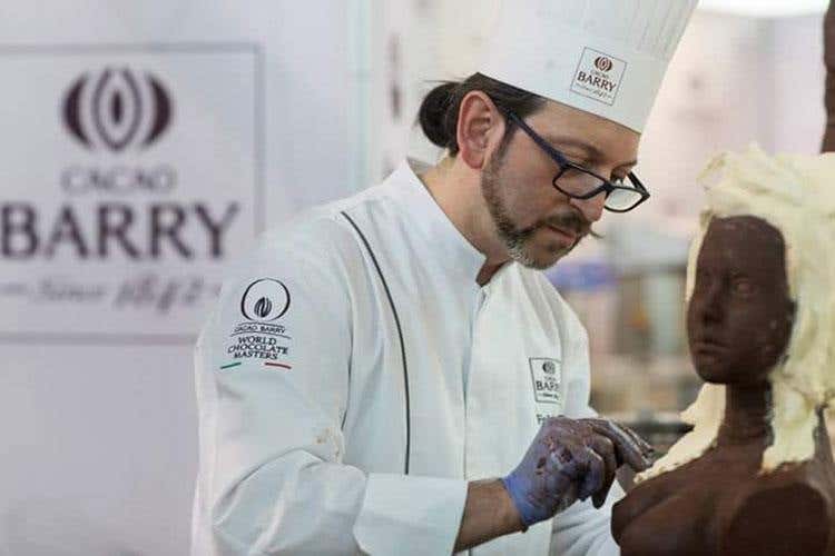 Fabio Ravone (Sei i maitre chocolatier 
Finalisti nazionali al Sigep di Rimini)