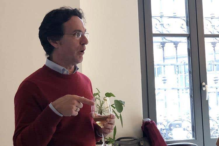 Giovanni Pinna (Sella & Mosca, quattro nuove etichette 
Le firma Antonio Marras, tema Sardegna)