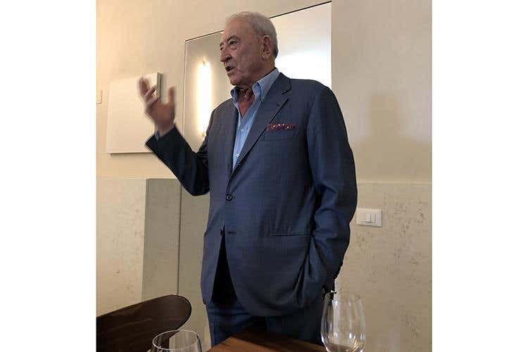 Vittorio Moretti (Sella & Mosca, quattro nuove etichette 
Le firma Antonio Marras, tema Sardegna)