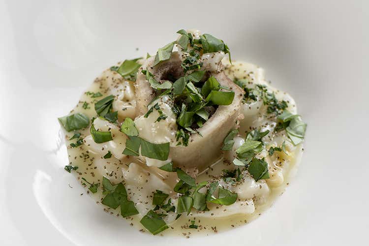 Ossobuco - Mauro Uliassi (Senigallia, a Meet in cucina 2019 
vincono ancora le Marche)