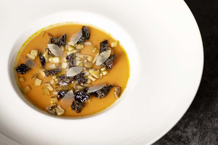 Mille pesci diventano Chaomushi in autunno - Pierpaolo Ferracuti (Senigallia, a Meet in cucina 2019 
vincono ancora le Marche)