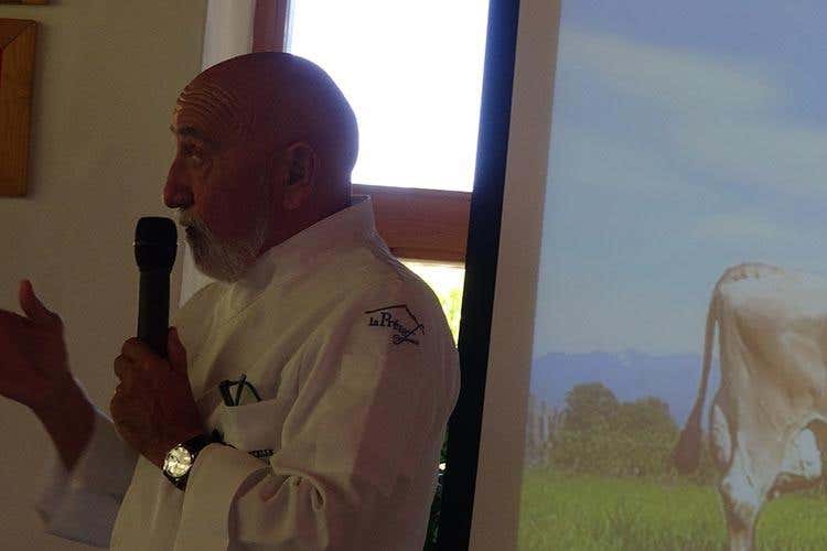 Fausto Arrighi (Si festeggia il Bitto a La Fiorida 
Vince la sinergia tra cuochi e produttori)