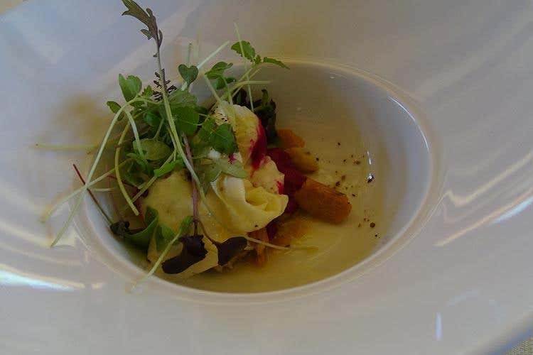 Burrata di Bitto - Alessandro Negrini (Si festeggia il Bitto a La Fiorida 
Vince la sinergia tra cuochi e produttori)