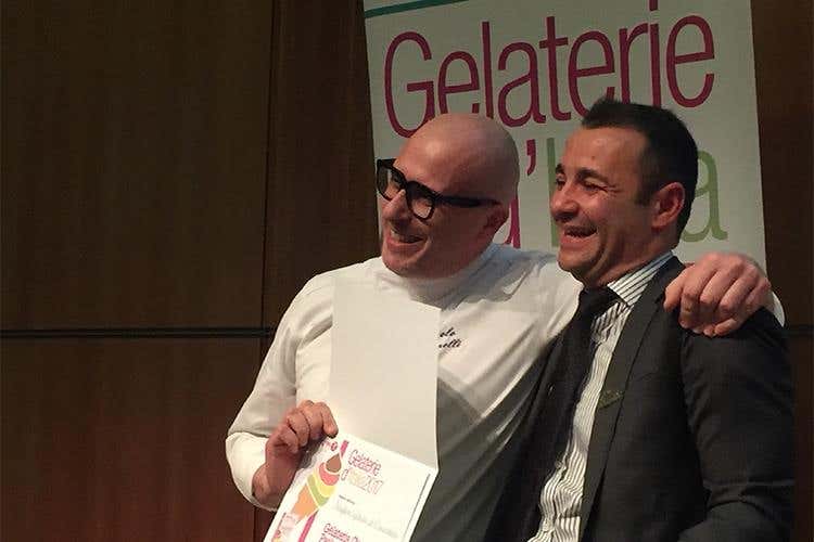 Sigep, il gelatiere Paolo Brunelli conquista i Tre Coni del Gambero Rosso