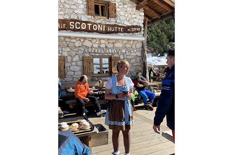 Rifugio Scotoni (Skisafari da Cortina )