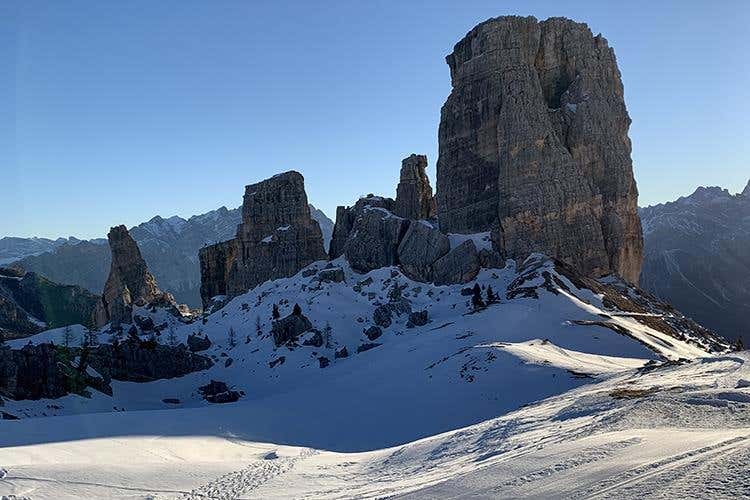 Cinque Torri (Skisafari da Cortina )
