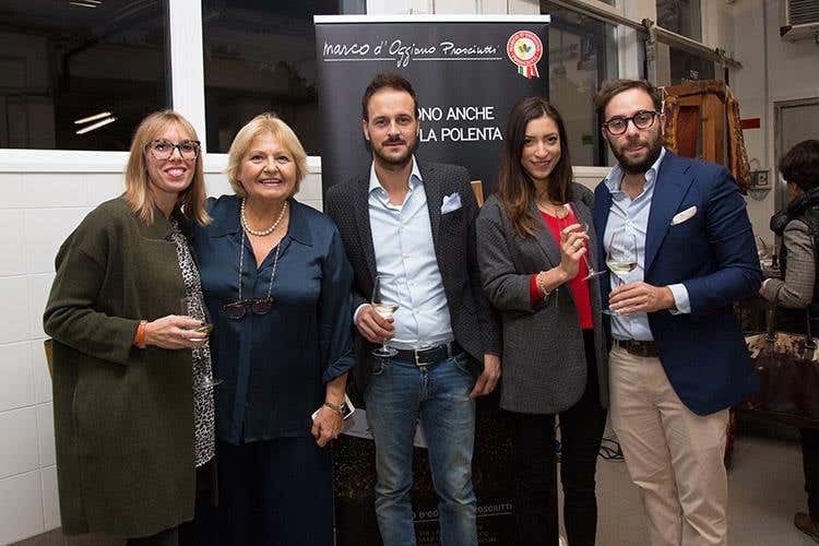 Soci Euro-Toques in festa da Marco d'Oggiono Prosciutti
