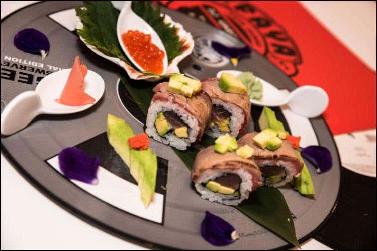 Tonno flambè - (soSushi&Sound Menu gluten free e buona musica