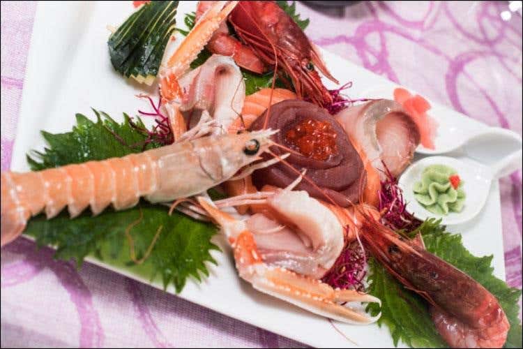 Sashimi - (soSushi&Sound Menu gluten free e buona musica