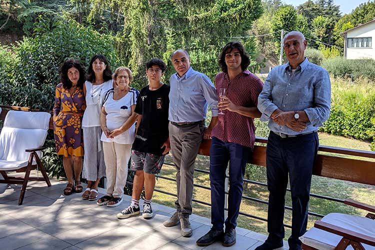 93ª Festa dell'ospitalità di Bertinoro: ospiti a casa di Silvia e Fabiano con i figli Francesco e Federico