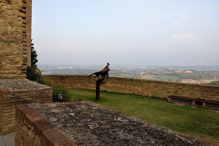 La vista dalla Rocca di Bertinoro