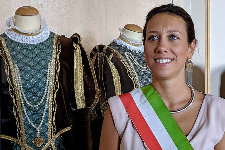 Marianna Tonellato, il sindaco di Castrocaro