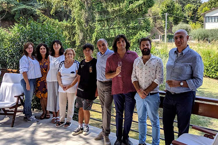 93ª Festa dell'ospitalità di Bertinoro: ospiti a casa di Silvia e Fabiano con i figli Francesco e Federico