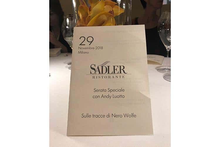 (Tavola e cinema, un tributo a Nero Wolfe 
Claudio Sadler e Andy Luotto ai fornelli)