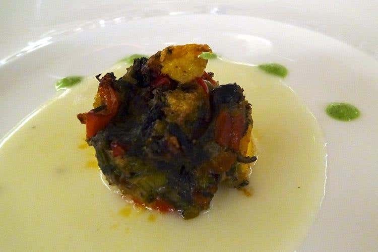 Italia-Albania: Torta di farina di mais con ostriche e cozze - Alfred Markus (Tipicità in Blu, alla 5ª edizione 
si parla di mare, si parla di economia)