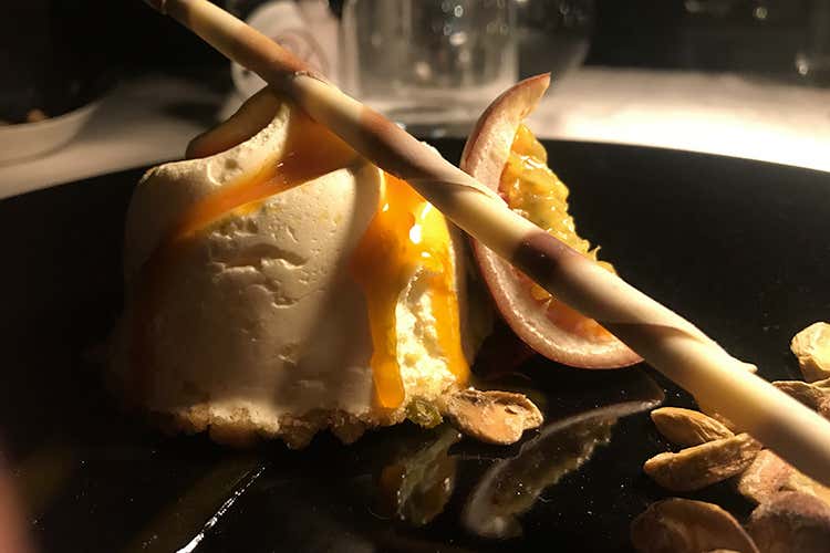 Il dessert (La Tonnarella, a picco sul mare 
Un po' come sentirsi a casa)