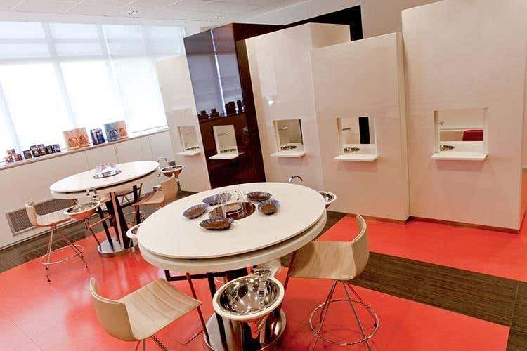 (Training Center Lavazza 
certificato Premier Training Campus Sca)