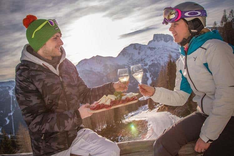 Tutto il gusto delle Dolomiti Degustazioni sulla neve del Trentino