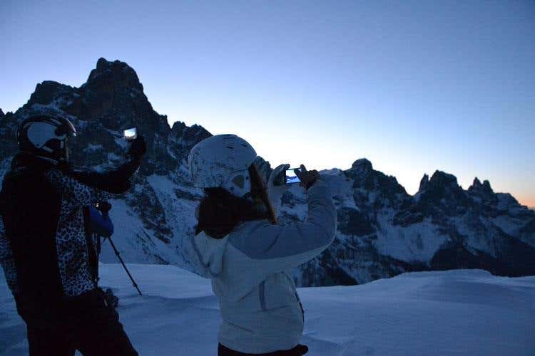 Tutto il gusto delle Dolomiti Degustazioni sulla neve del Trentino