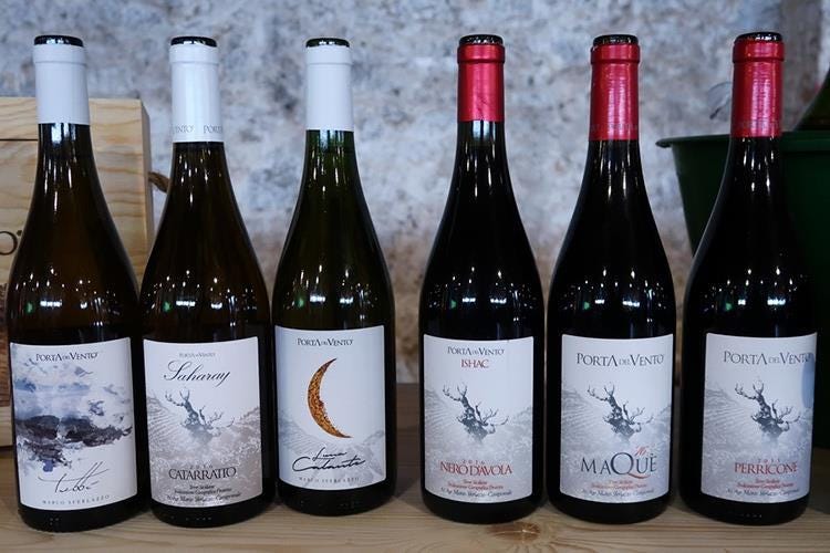 I vini di Porta del Vento (Un grande successo per Not 
La prima rassegna dei vini franchi)