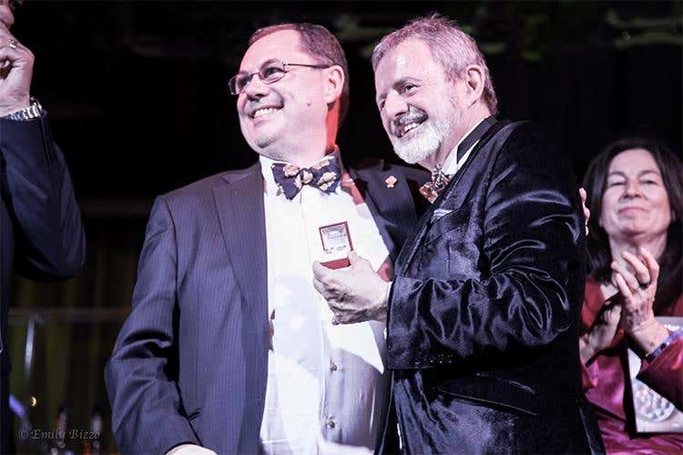 Una serata di riconoscimenti a Firenze 
I Personaggi dell'anno 2016 sul palco (foto: Emily Bizzo)