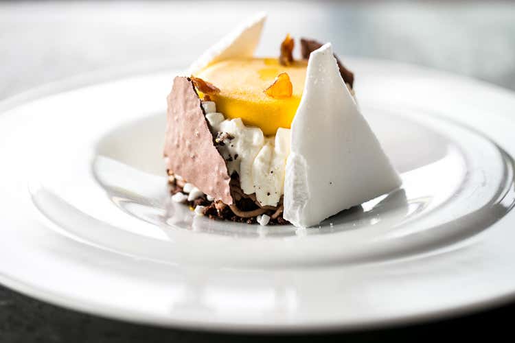 (Vista, elogio al tartufo 
al ristorante di Casina Valadier)