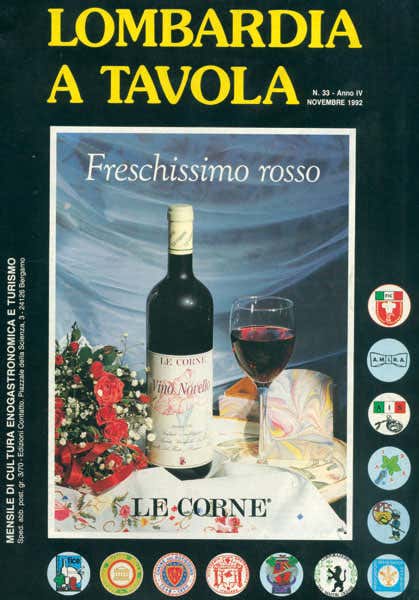 Lombardia a Tavola - n.33 novembre 1992
