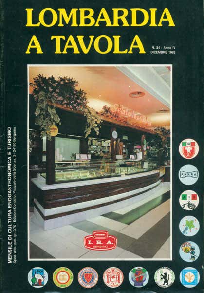 Lombardia a Tavola - n.34 dicembre 1992