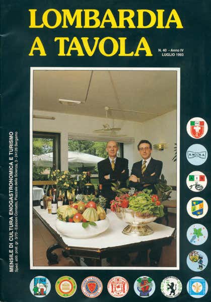 Lombardia a Tavola - n.40 luglio-agosto 1993