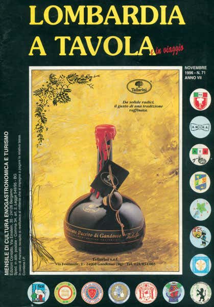 Lombardia a Tavola - n.71 novembre 1996